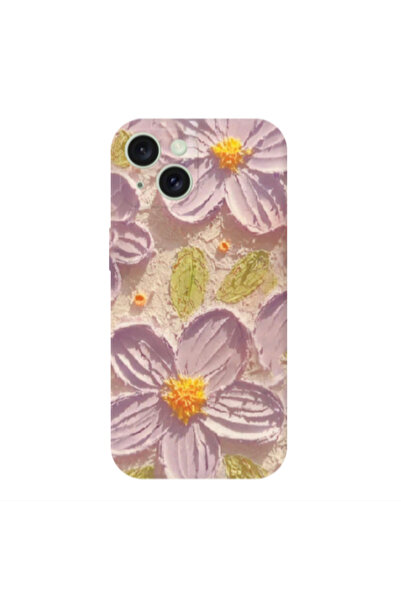 Other Apple iPhone 15 Plus Daisy picture Transparent Silicone TPU Θήκη