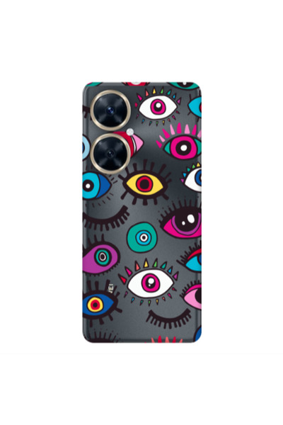 Other Huawei Nova 11i Multiple eyes Transparent Silicone TPU Θήκη
