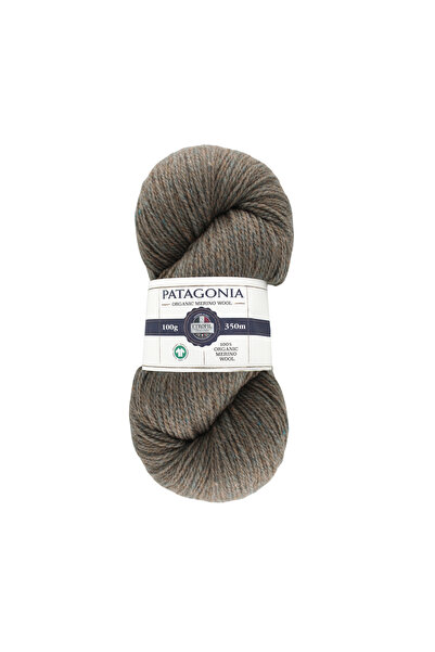 Etrofil Patagonia Knitting Yarn Heather Grey 100% Organic Merino Wool 100g 35...