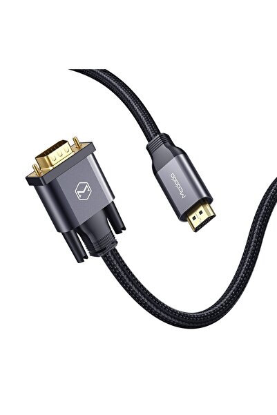 Mcdodo Cablu adaptor convertor HDMI la VGA D-Sub pentru monitor proiector 2M