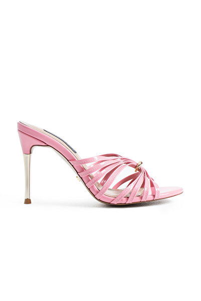 MaiaMarca Tara Heeled Slippers - Pink