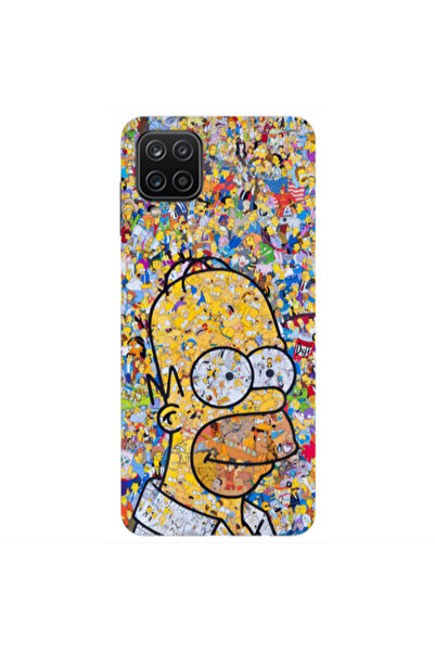 Other Samsung A12 Simpsons Transparent Silicone TPU Θήκη