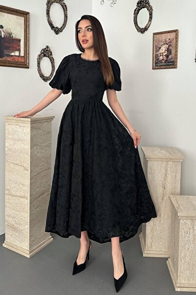 Lady Pixie Rochie cu numerele cu detaliu cu șnur brodat pe spate