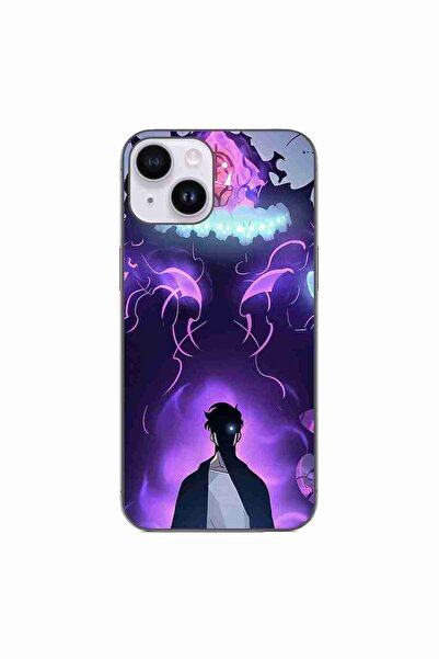 OEM Husa compatibila cu Apple iPhone 15 Silicon Gel Tpu Model Solo Leveling D...