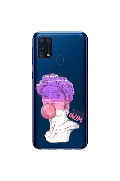 Other Samsung M31 Pin Bubble Transparent Silicone TPU Θήκη