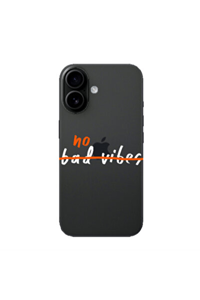 Other Apple Iphone 16 plus No bad vibes 2 Transparent Silicone TPU Θήκη