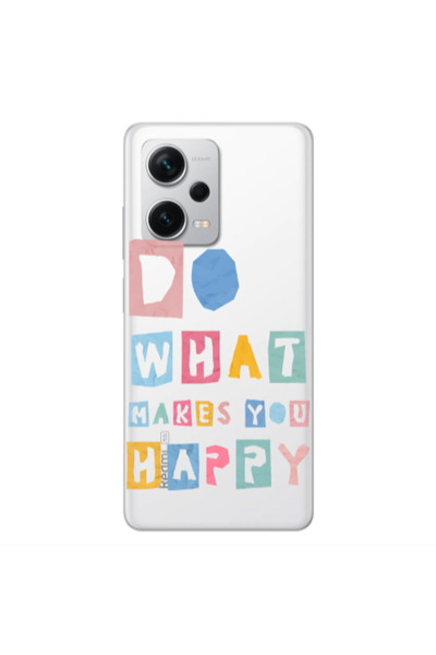 Other Xiaomi Redmi Note 12 5G Do What Makes Transparent Silicone TPU Θήκη