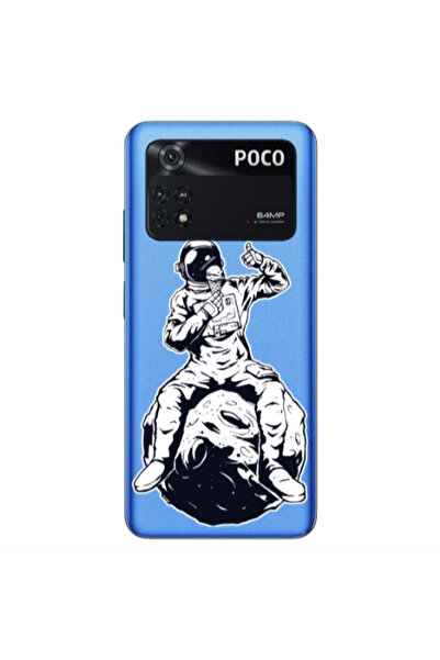 Other Xiaomi Poco M4 Pro 4G ice cream in space Transparent Silicone TPU Θήκη