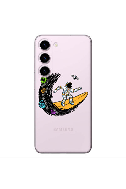 Other Samsung S23 Plus Surf in space Transparent Silicone TPU Θήκη