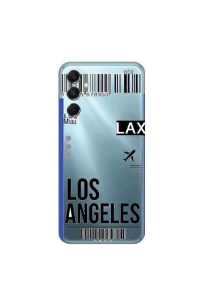 Other Samsung M34 Los angeles Transparent Silicone TPU Θήκη