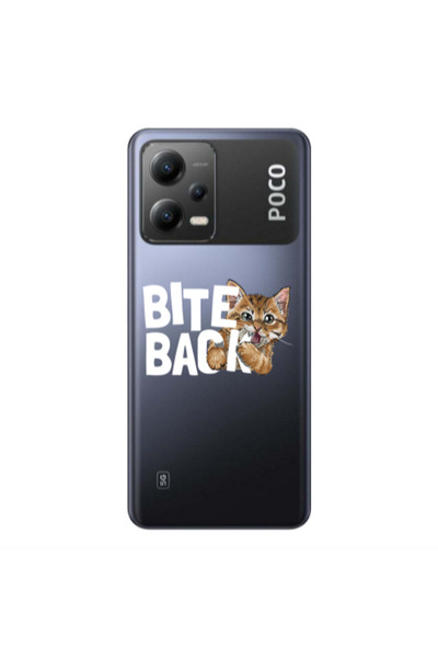 Other Xiaomi Poco X5 bitte back cat Transparent Silicone TPU Θήκη