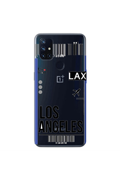 Other Oneplus Nord 10 Los angeles Transparent Silicone TPU Θήκη