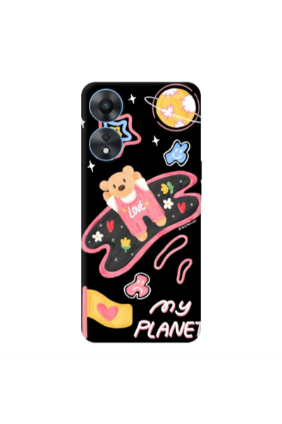 Other Oppo A 98 My planet Transparent Silicone TPU Θήκη