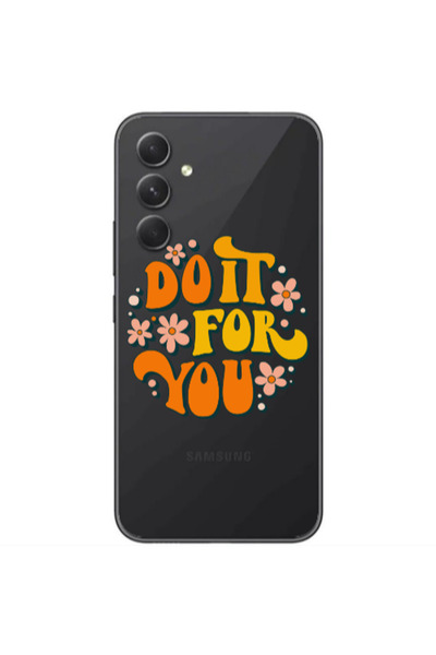 Other Samsung Galaxy A05s Do it For You Transparent Silicone TPU Θήκη