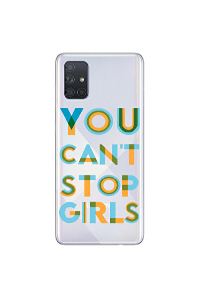 Other Samsung A71 You Cant Stop Girls Transparent Silicone TPU Θήκη