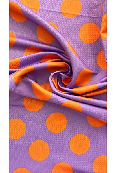 podyum baskı Maximalist Colorful Polka Dot Upholstery Fabric (for Kirlent Tab...