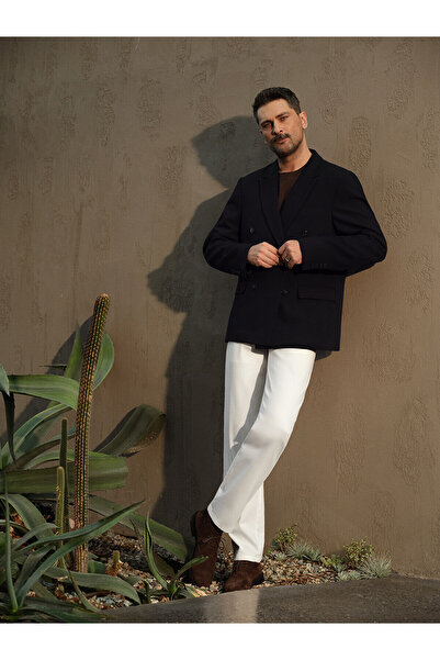 LC Waikiki Nevavm Standard Fit Dobby Men's Trousers with a Difference
