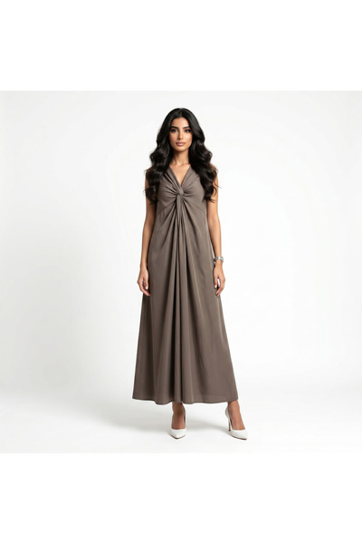 Chrisbella Women’s Tie-Dye Sleeveless Maxi Dress with Spaghetti Straps