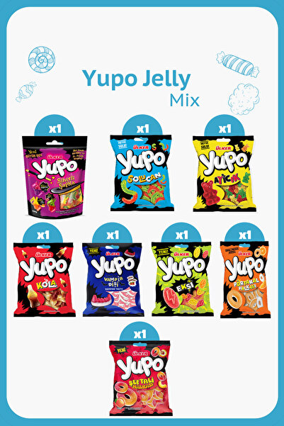 Ülker YUPO Jelly En Sevilen Karışık Paket