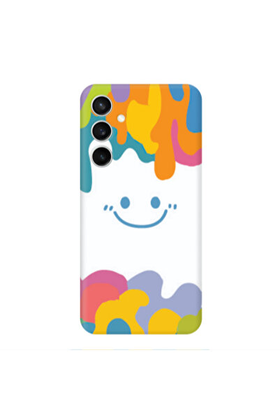 Other Samsung S24 Plus Oil Paint Smile Transparent Silicone TPU Θήκη