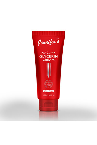 Jennifer's Glycerin Cream Sensitive 125ML - Non-Greasy,Fast-Absorbing,Gentle ...