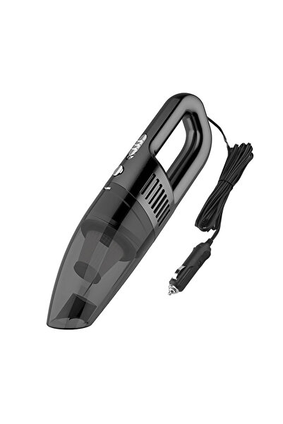 Xo Aspirator Auto CZ001A, 12W, Cu Fir, Aspirare Puternica, Negru