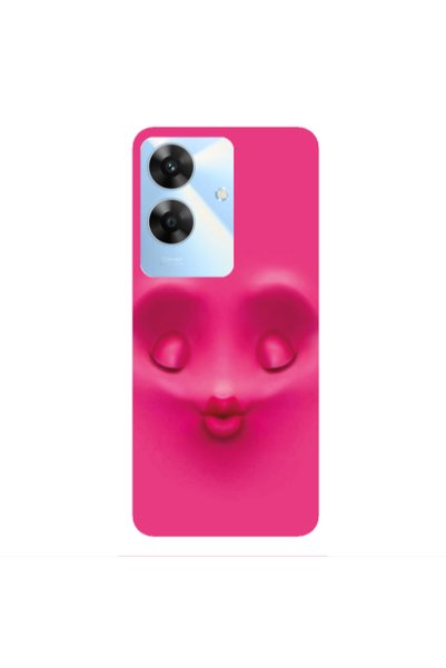Other Realme Note 60 Kiss Transparent Silicone TPU Θήκη
