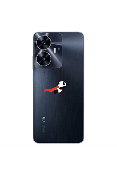 Other Realme Note 50 kite flying panda Transparent Silicone TPU Θήκη