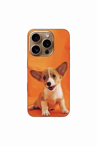 OEM Case compatible with Apple iPhone 16 Pro Silicone Gel Tpu Puppy Pattern