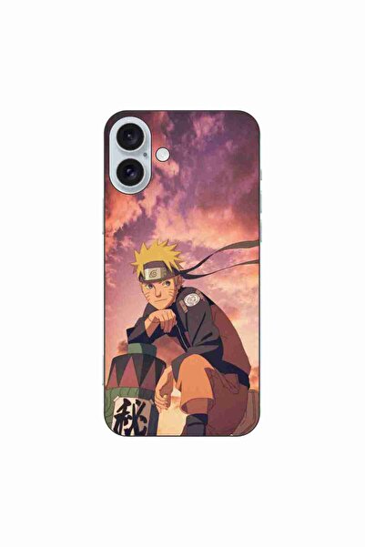 OEM Θήκη συμβατή με Apple iPhone 16 Plus από σιλικόνη gel TPU με σχέδιο Narut...