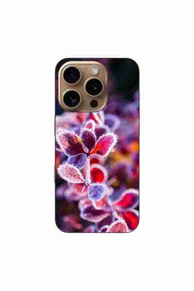 OEM Husa compatibila cu Apple iPhone 16 Pro Silicon Gel Tpu Model Flori Inghe...