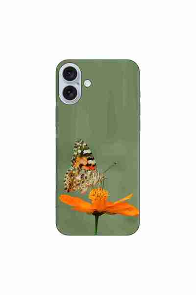 OEM Θήκη συμβατή με Apple iPhone 16 Plus από σιλικόνη gel TPU με σχέδιο πεταλ...