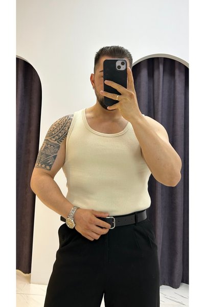 MERVENS Basic Corded Tank Top