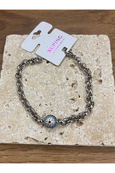 XUPING JEWELRY Nazar Toplu Silver Bracelet