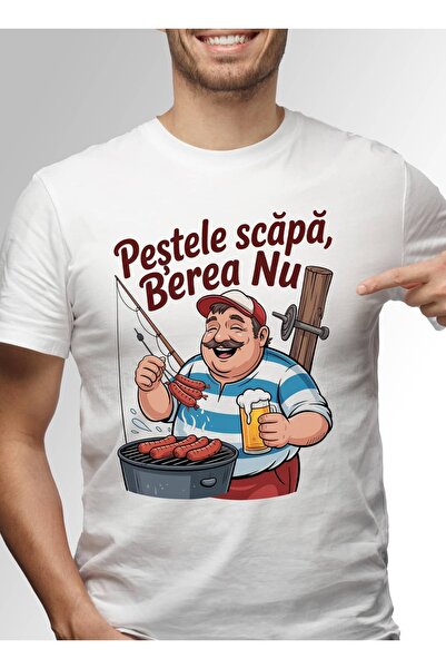 XPLODE Tricou Pește sau Bere