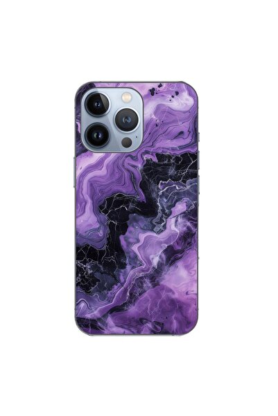 OEM Husa compatibila cu Apple iPhone 13 Pro Silicon Gel Tpu Model Abstract Pu...