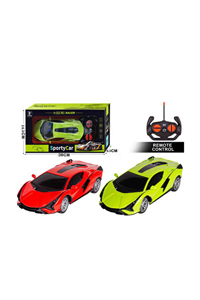 PlayFun Τηλεκατευθυνόμενο αυτοκίνητο RC με φώτα LED, επαναφορτιζόμενο μέσω US...