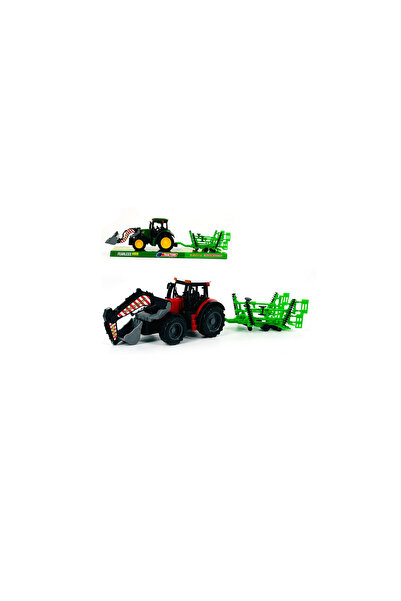 PlayFun Tractor Jucărie Fermă Funcțional Detașabil Plastic Cadou Băieți