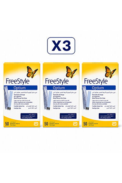 FreeStyle Libre 3 عبوات فرى ستايل، أوبتيوم شرائط جهاز قياس السكر لفحص جلوكوز ...