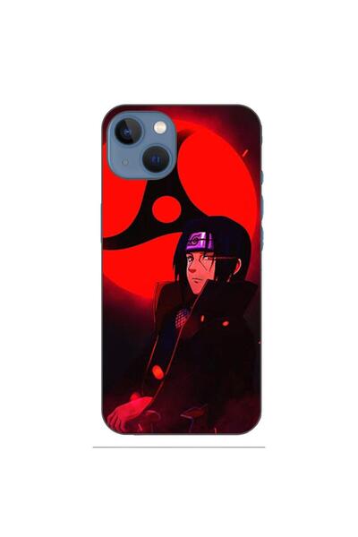 OEM Case compatible with Apple iPhone 13 Silicone Gel Tpu Itachi Sharingan Pa...