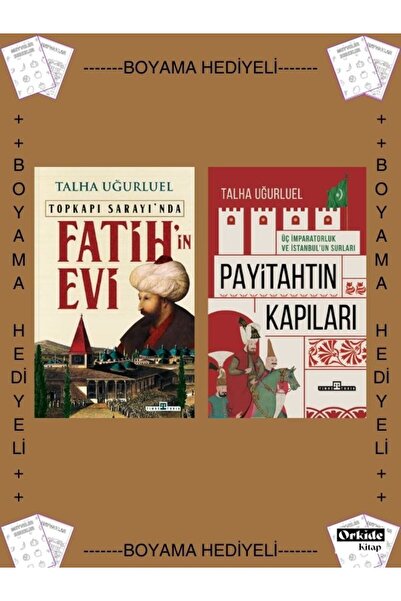 Timaş Yayınları Boyamalı - Topkapı Sarayında Fatihin Evi - Payitahtın Kapılar...