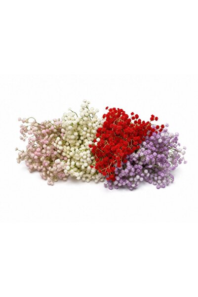OEM Floarea Miresei Artificiala Color 5/set Rosu
