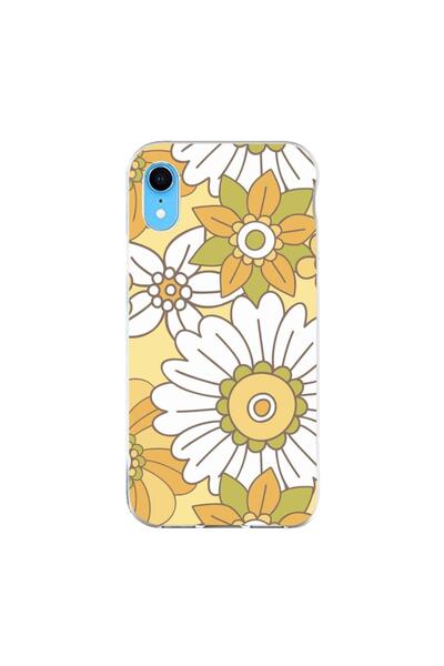 OEM Husa compatibila cu Apple iPhone XR Silicon Gel Tpu Model Pastel Garden