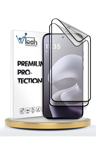 Wtech واقي شاشة نانو سيراميك فاخر لموتورولا موتو G67 5G / موتو G87 5G 2026، غ...