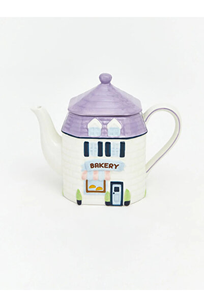 LC Waikiki Mixed Printed Ceramic Teapot 600 ml