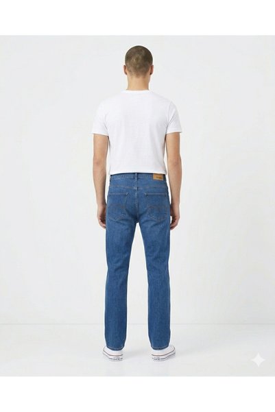 Ceza Denim Men's Wide Leg Classic Cut Lycra Jeans