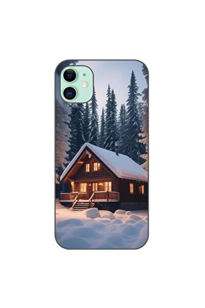 OEM Θήκη συμβατή με Apple iPhone 11 από σιλικόνη gel TPU με σχέδιο χειμερινής...