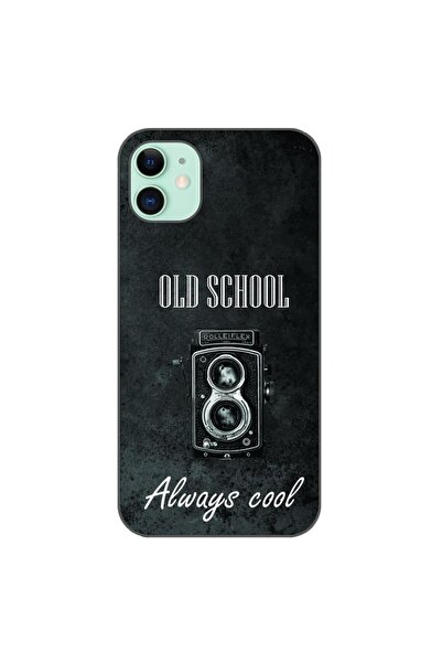 OEM Husa compatibila cu Apple iPhone 11 Silicon Gel Tpu Model Retro Camera