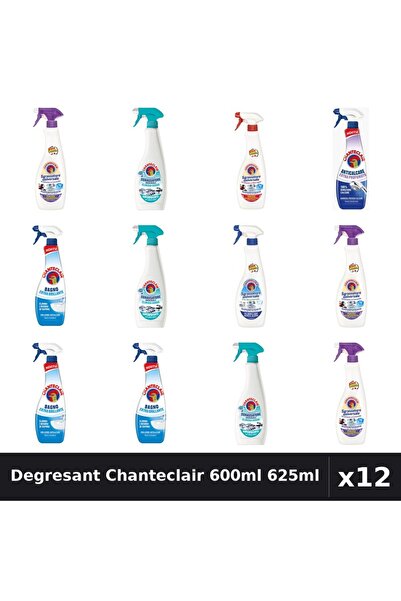 Chanteclair Set 12 Degresant Universal 600ml-625ml - Lavanda, Anti-Miros, Mar...