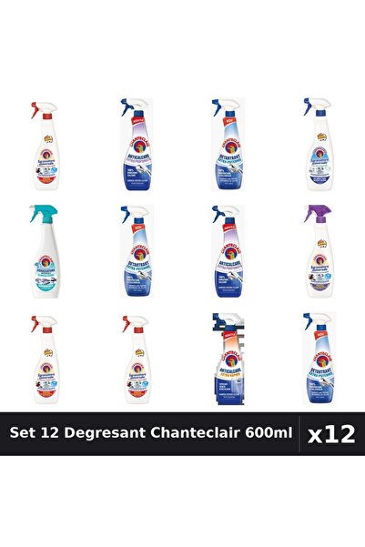 Chanteclair Set 12 Degresant Universal 600ml - Anti-Miros, Bicarbonat, Extra ...